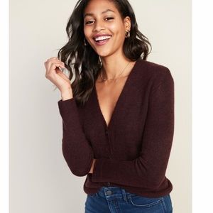 Plum Old Navy sweater. New with tag.